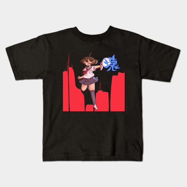 Komaru Kids T-Shirt by Witchycryptids